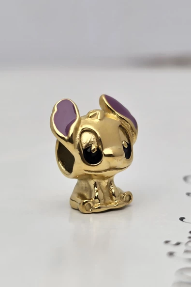 ÇELİK CHARM MOR KULAKLI KÖPEK - 4