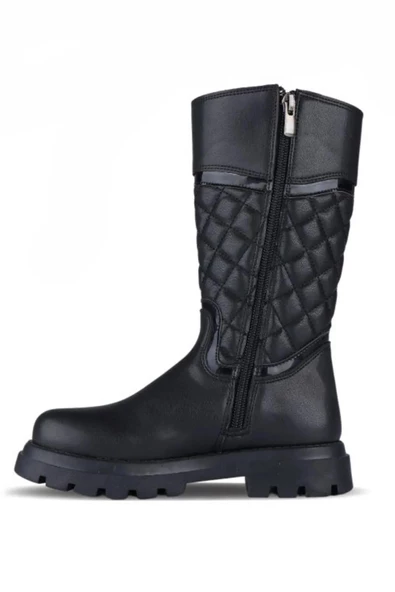 Vicco Lux Kız Çocuk Kapitone Desen Çizme 941.F24K.431 - 5