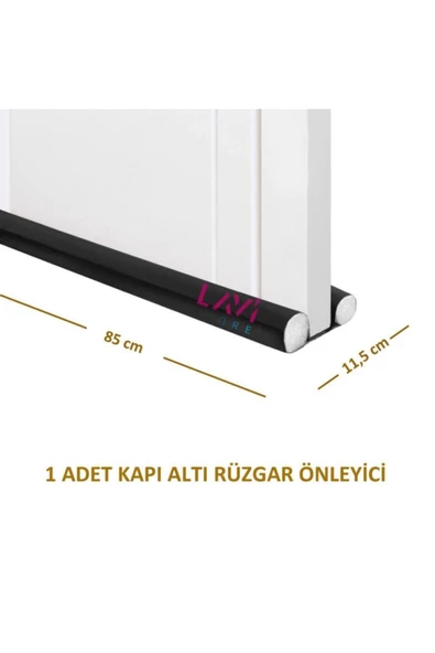 3x Petek Radyatör Arkası Isı Yalıtım 1x Kapı Altı Rüzgar Önleyici Izolasyon Malzemesi - 3