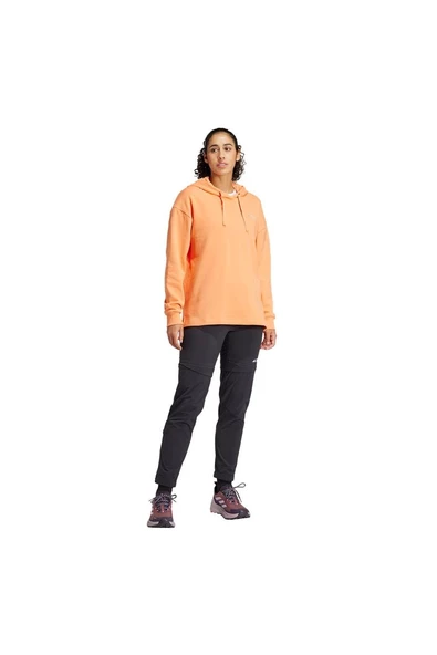 adidas W TX LOGO HOODY Kadın   Sweatshirt IS7227 - 7