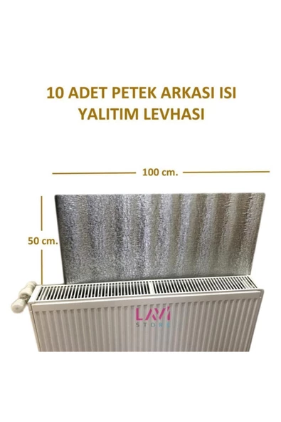 10x Petek Radyatör Arkası Isı Yalıtım 1x Kapı Altı Rüzgar Önleyici Izolasyon Malzemesi - 2
