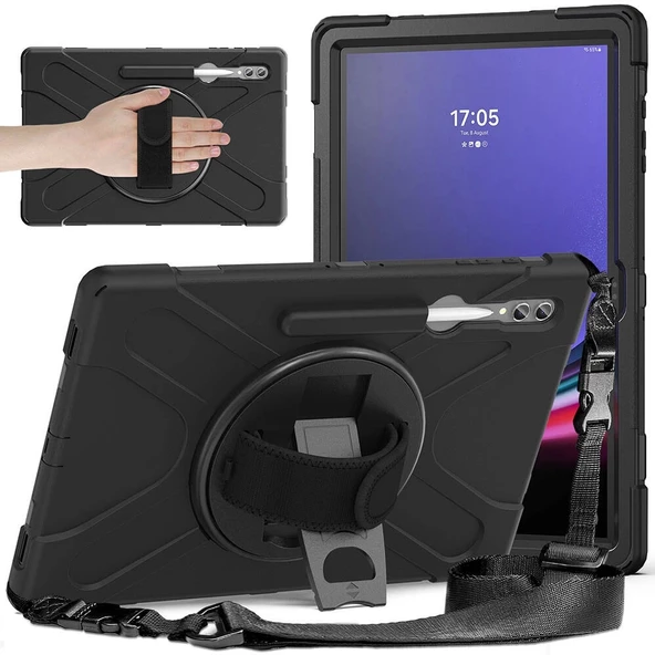Galaxy Tab S10 Ultra Redclick Defender Tablet Silikon - 7
