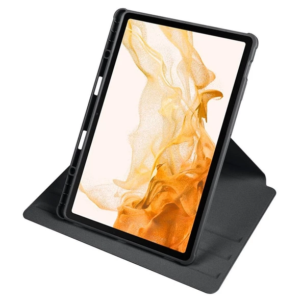 Galaxy Tab S10 Plus Kılıf Redclick Termik Kalem Bölmeli Dönebilen Standlı Kılıf - 7