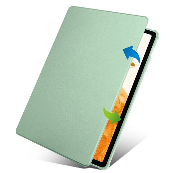Galaxy Tab S10 Plus Kılıf Redclick Termik Kalem Bölmeli Dönebilen Standlı Kılıf - 8