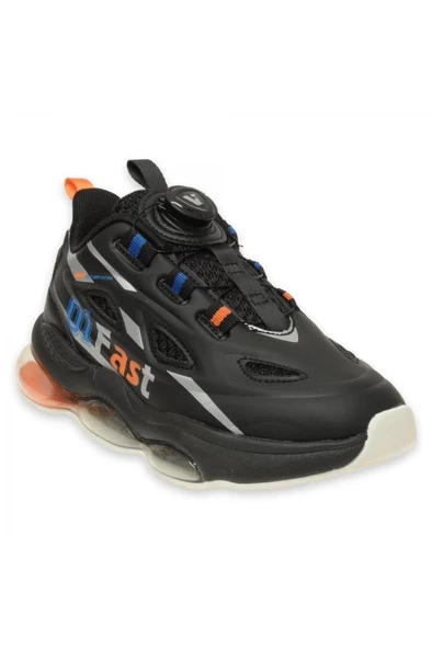 Vicco Morkie 346.F24K.325-02 Erkek Çocuk SPor AYakkabı Siyah 31-37