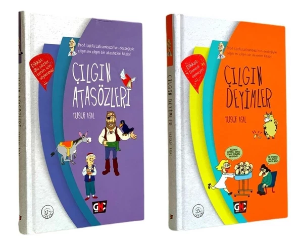 Yusuf Asal Çılgın Atasözleri + Çılgın Deyimler (2 Kitap) - 1