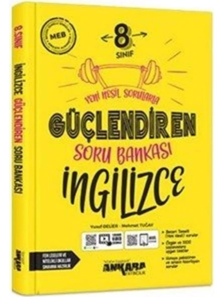 Ankara Yayıncılık 8.Sınıf  Güçlendiren Ingilizce Soru Bankası