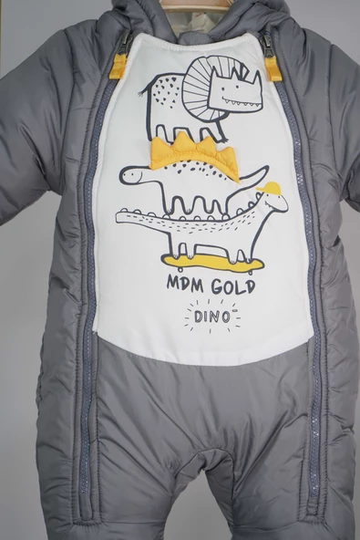 ERKEK İÇİ PAMUK ÇİFT FERMUARLI PATİKLİ ASTRONOT - Resim 10