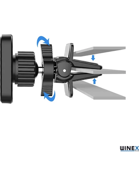 TT Car_CF-516 Manyetik Araç İçin Telefon Tutacağı - Resim 2