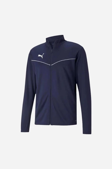 Puma Rise Trg Poly 65739206 Lacivert Erkek Fermuarlı Swaetshirt