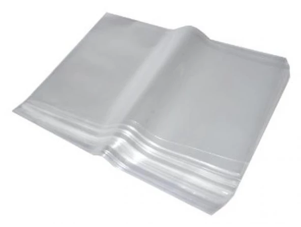 8 x 15 cm Jelatin Bantsız Düz Şeffaf / 1 kg. - 3