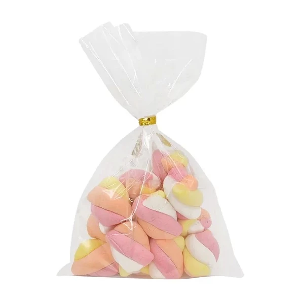 8 x 15 cm Jelatin Bantsız Düz Şeffaf / 1 kg. - 2