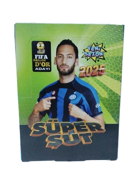 Hayal Sepeti 2025 Yeni  seri Süper Şut 2025 Futbol Kartı 240 kart - 3