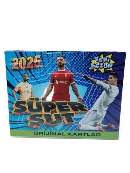 Hayal Sepeti 2025 Yeni  seri Süper Şut 2025 Futbol Kartı 240 kart - 6