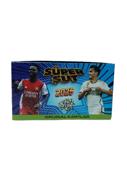 Hayal Sepeti 2025 Yeni  seri Süper Şut 2025 Futbol Kartı 240 kart - 4
