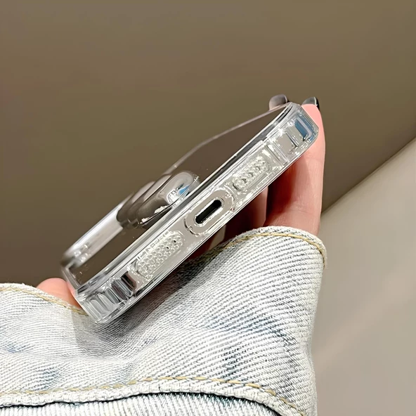iPhone 14 Pro Three Heart Mirror Case - 4