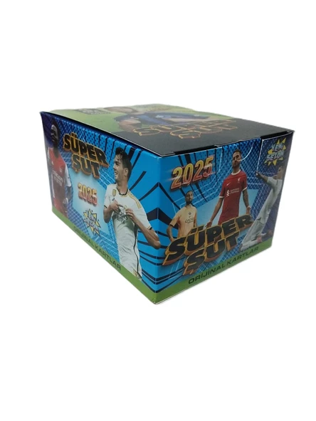 Hayal Sepeti 2025 Yeni  seri Süper Şut 2025 Futbol Kartı 240 kart - 2