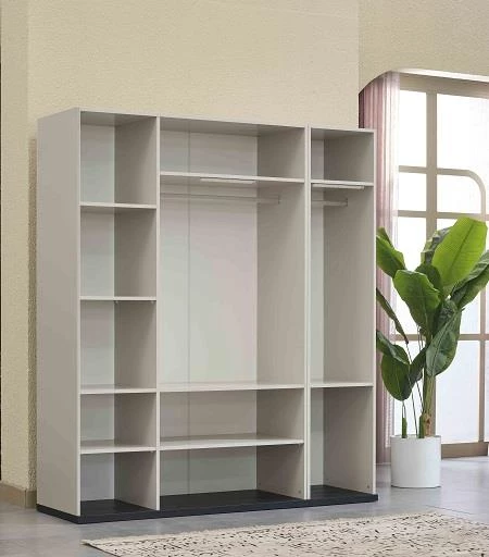 Dolap Urlu ROMA 90434 Model GARDROP 4 Cam kapılı Kalite Malzeme EL YAPIM