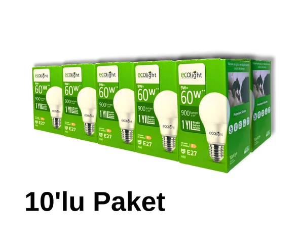 15W BEYAZ E27 Led Ampul A++ - 4