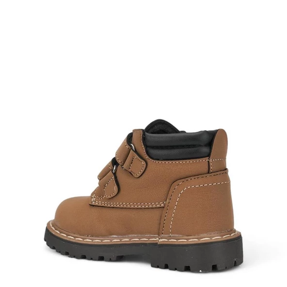 Papuçcity Arzen 03042 Erkek Çocuk Bebe Cırtlı Termal Bot - Resim 3