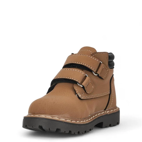 Papuçcity Arzen 03042 Erkek Çocuk Bebe Cırtlı Termal Bot - Resim 2