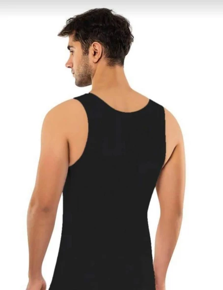 ERDEM 650 ERKEK SEAMLESS KORSE ATLET 3 ADET - Resim 2