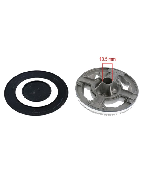 Luxell 5 Gözlü Ankastre Ocak Gözü, Wok Seti - Resim 3