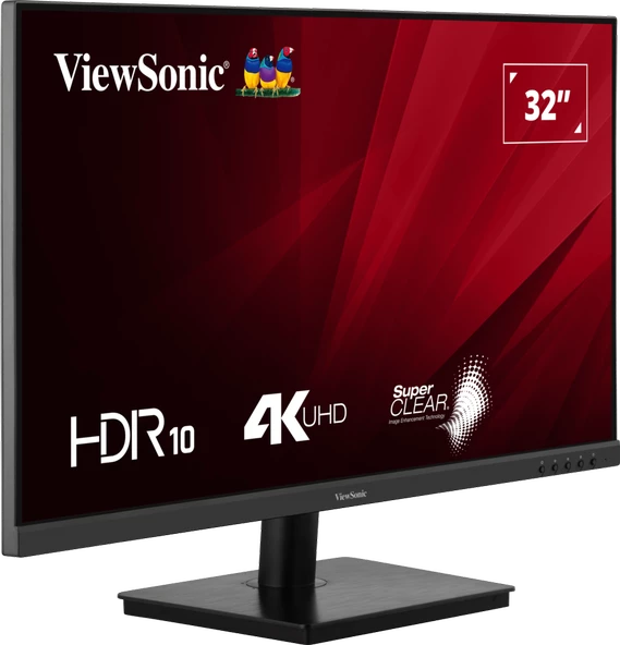 ViewSonic 32” VA3208-4K-HD 4Ms 60Hz UHD VA Panel 4K Monitor - 2