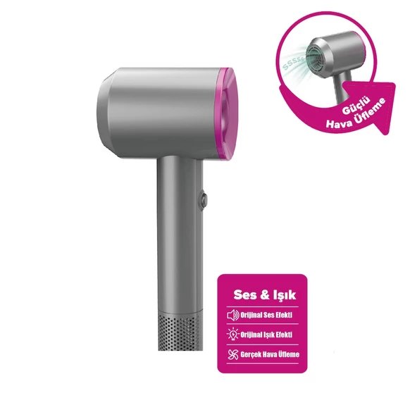 Sesli ve Işıklı 2 in 1 Lüks Saç Bakım Seti - 2