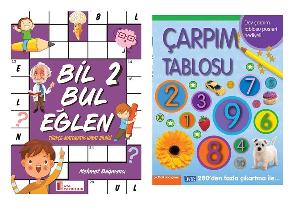 Ata 2.Sınıf Bil Bul Eğlen + Çarpım Tablosu