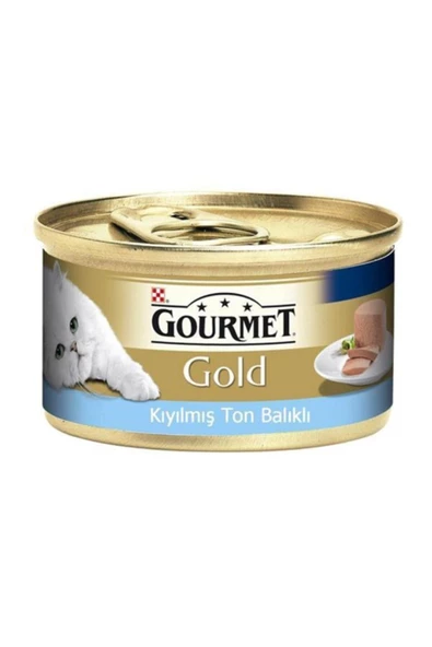 Gold Kıyılmış Ton Balıklı Kedi Konservesi 85gr