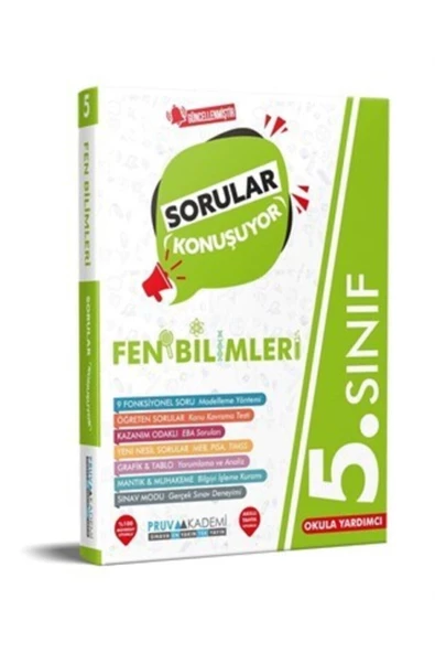 Pruva Akademi 5. Sınıf Fen Bilimleri Sorular Konuşuyor