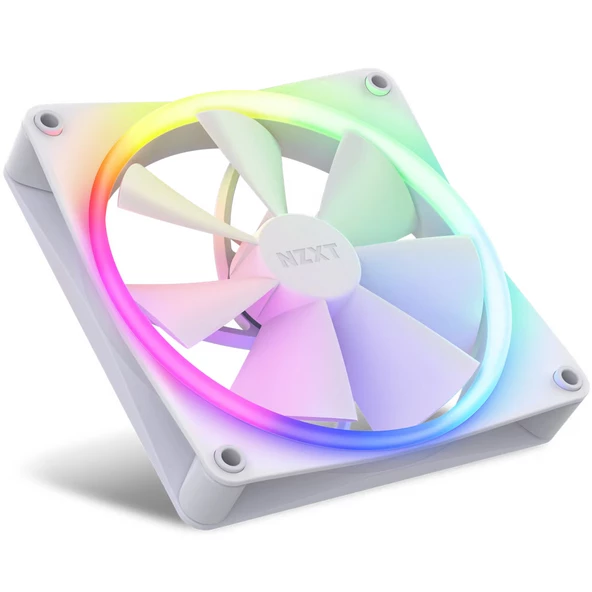 NZXT F140 RGB White 140 mm Fan (2'li Set) RF-R14DF-W1 - 2