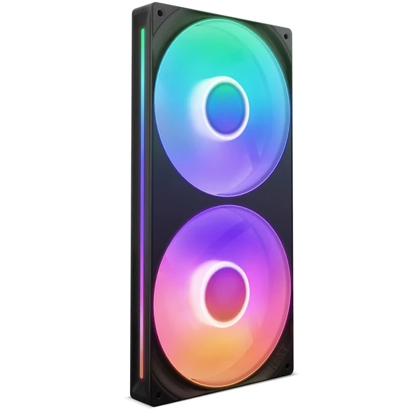 NZXT F280 RGB 2'li Siyah 280 mm Fan RF-U28HF-B1