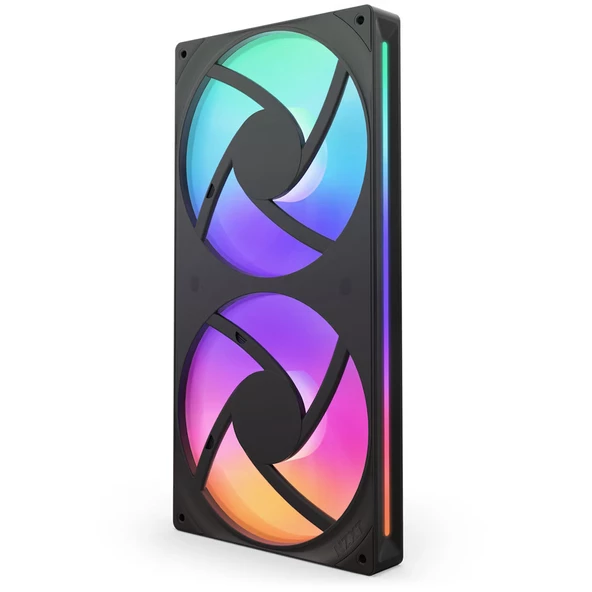 NZXT F280 RGB 2'li Siyah 280 mm Fan RF-U28HF-B1 - 2