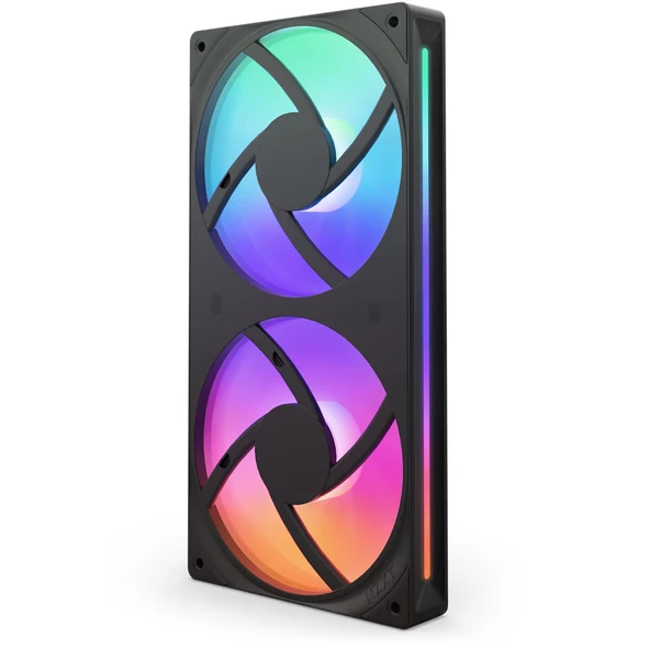 NZXT F240 RGB 2'li Siyah 240 mm Fan RF-U24HF-B1 - 2