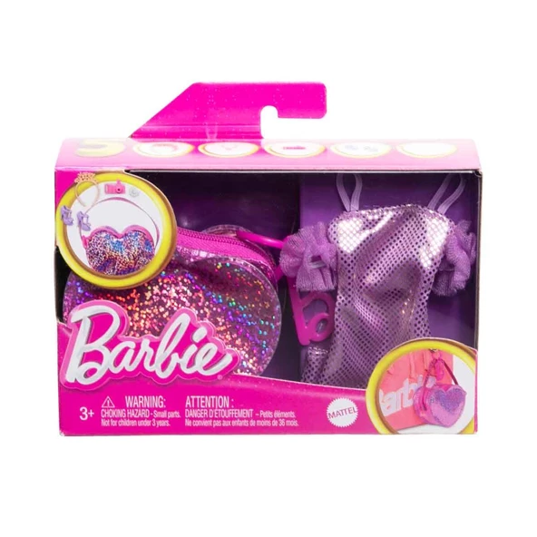 Barbie’nin Mini Çanta Aksesuarları HJT42 HJT41 HJT45 Doğum Günü