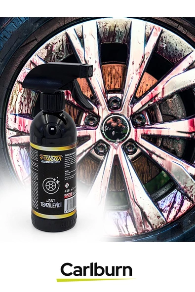 Ekstra Parlatıcı Koruyucu Etkili İnatçı Kir Leke Çıkarıcı Oto Araba Otomobil Araç Jant Temizleyici - 2