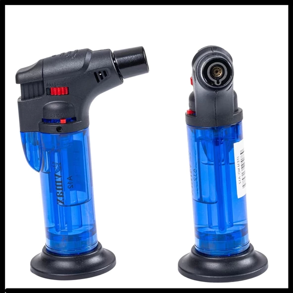 Uyguna-Yakala Mavi Metal Başlıklı Doldurulabilir Pürmüz Çakmak-YKT.213 ürün görseli