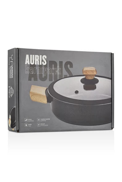 FALEZ Auris 22 Cm Basık Tencere - 8