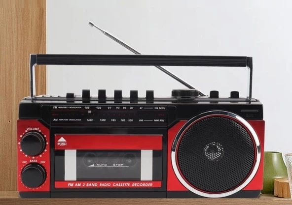 Knstar Puxing PX-250BT Müzik Seti Fm Radyo-USB-Mp3 Player-Bluetooth Kaset Çalar - 3