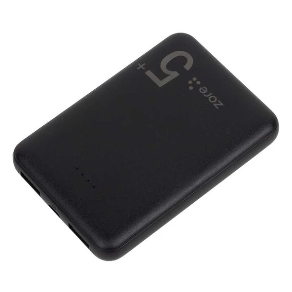 Powerbank telefon seyyar şarj ikinci el kutusuz zore 5, 5000 mah (beyaz) - 2