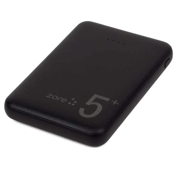 Powerbank telefon seyyar şarj ikinci el kutusuz zore 5, 5000 mah (beyaz) - 3