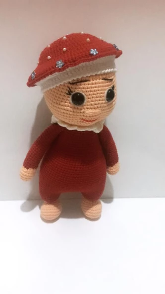 Buse Bebek Amigurumi Organik Oyuncak - 4