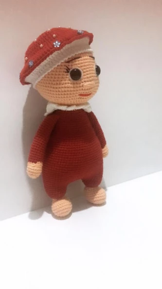 Buse Bebek Amigurumi Organik Oyuncak - 3