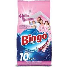 Bingo Matik Çamaşır Deterjanı Beyaz ve Renkliler İçin 67 Yıkama 10 kg