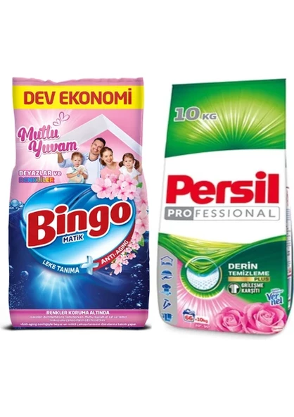 Bingo Matik 10 + Persil Gülün Büyüsü 10 kg