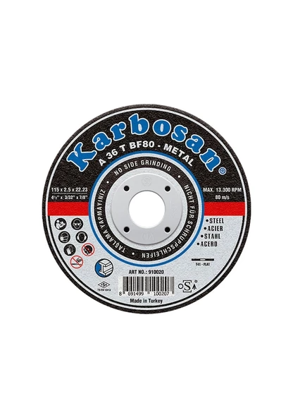 300*3*25,4 METAL KESME TAŞI KARBOSAN (910840) - 3