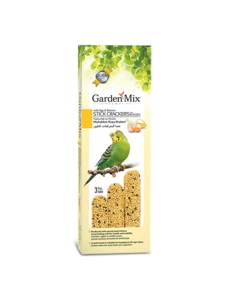 Garden Mix Muhabbet Krakeri Yumurtalı Ve Muzlu 3Lü
