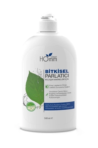 Homm Bitkisel Bulaşık Makinesi Parlatıcısı 500 ml